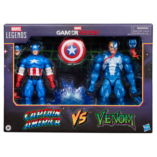 Marvel Legends Series Gamerverse Captain America vs Venom (preorder Nov 2025) - Collectables > Action Figures > toy -  Hasbro