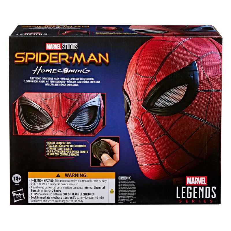 Marvel Legends Series Spider-Man Electronic Expressive Mask (preorder Dec/Jan) - Collectables > Action Figures > toys -  Hasbro