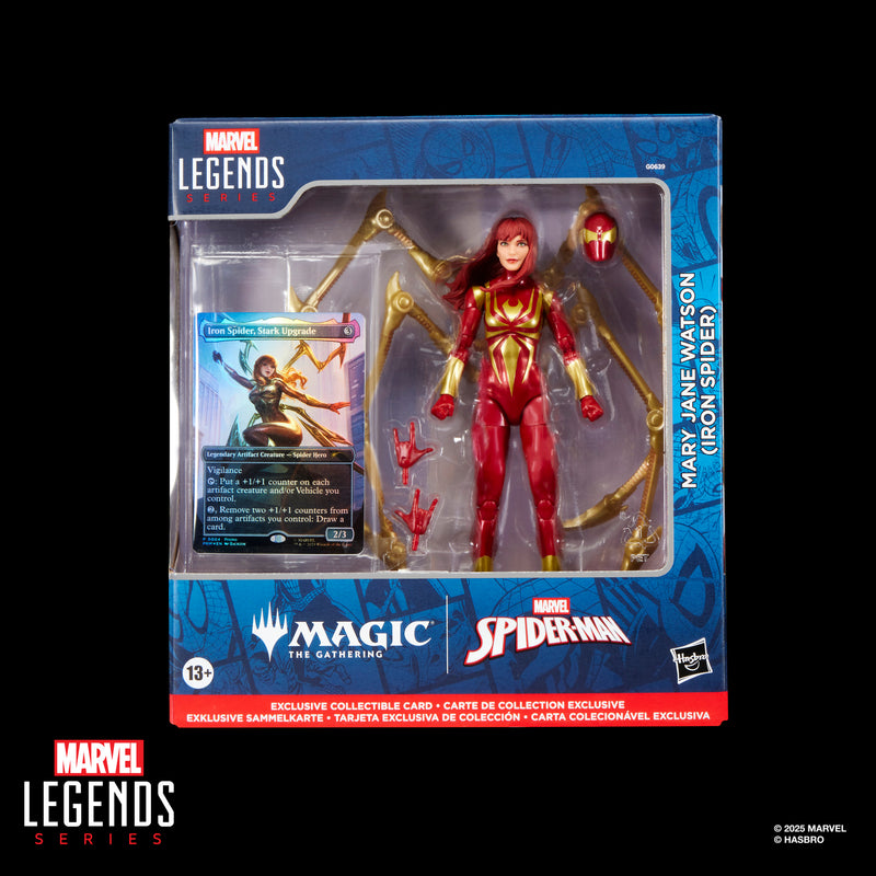 Marvel Legends Series Magic: The Gathering Mary Jane Watson (Iron Spider) (Preorder Nov/Dec 2025) - Collectables > Action Figures > toys -  Hasbro