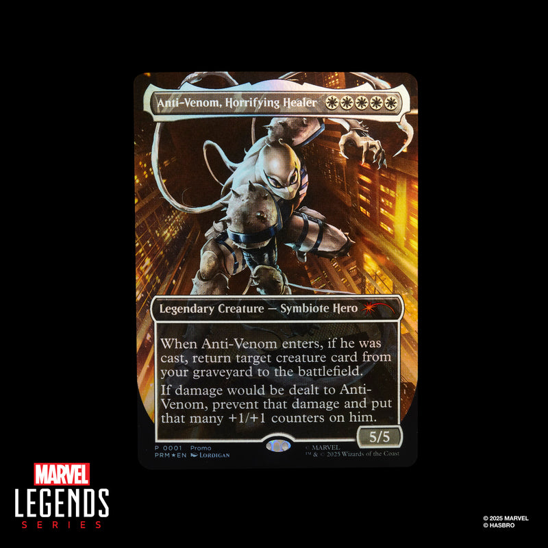 Marvel Legends Series Magic: The Gathering Agent Anti-Venom (Preorder Nov/Dec 2025) - Collectables > Action Figures > toys -  Hasbro