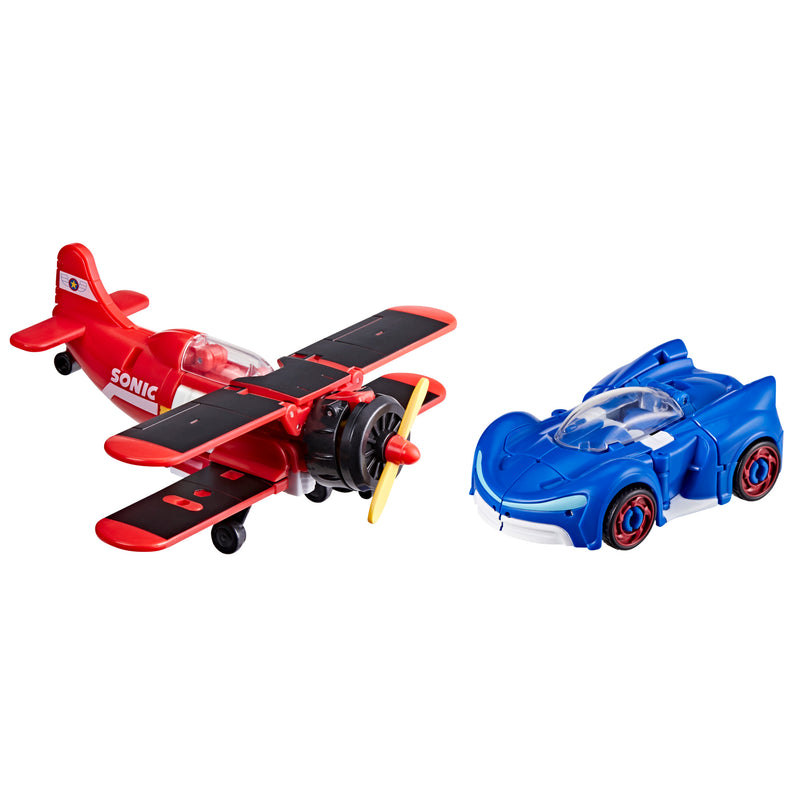 Transformers Collaborative Sonic the Hedgehog x Transformers Wingtail and Blue Booster  (preorder June 2025) - Action figure -  Hasbro