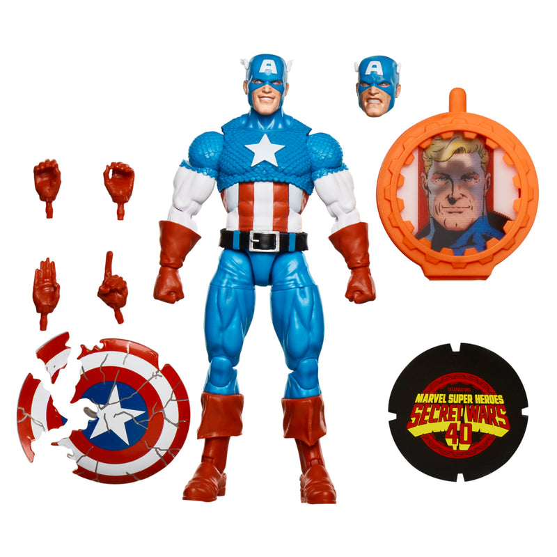Marvel Legends Series Secret Wars Captain America - Collectables > Action Figures > toy -  Hasbro
