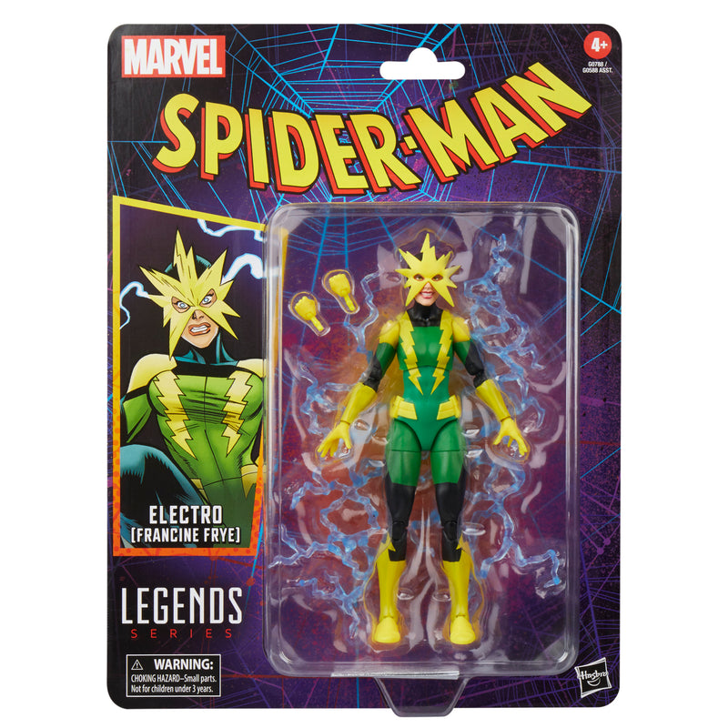 Marvel Legends Series Electro - Francine Frye - Collectables > Action Figures > toys -  Hasbro