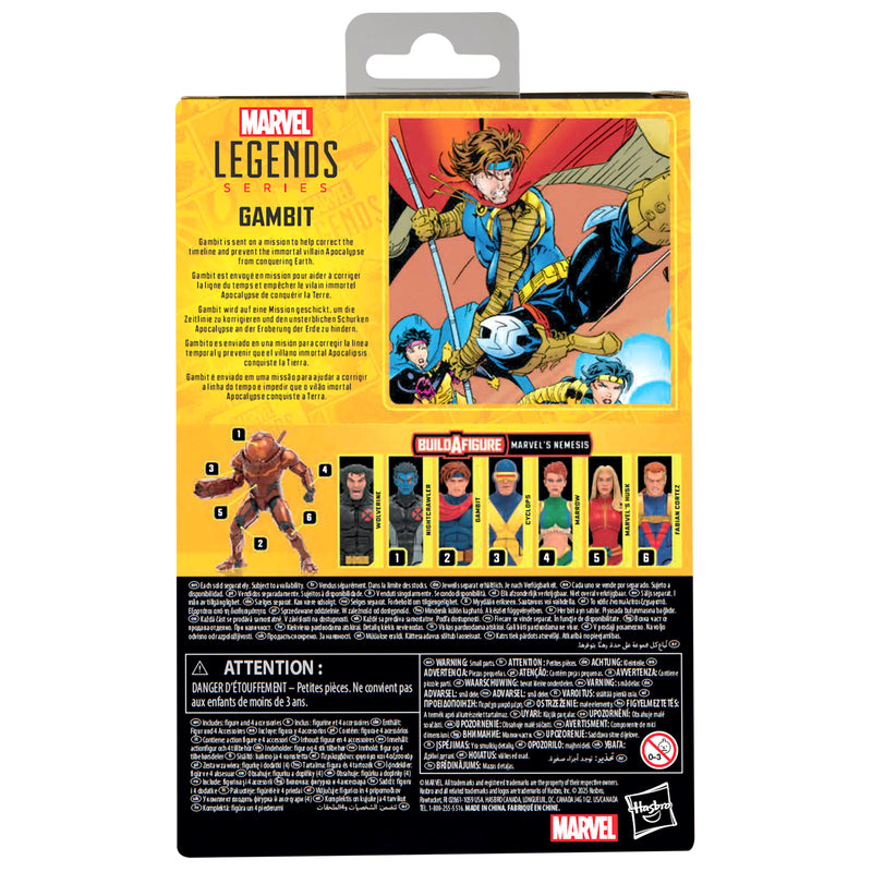 Marvel Legends Series Gambit - Collectables > Action Figures > toys -  Hasbro