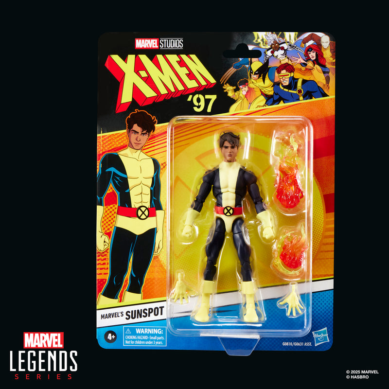 Marvel Legends Series Marvel's Sunspot (Preorder Nov/Dec 2025) - Collectables > Action Figures > toys -  Hasbro