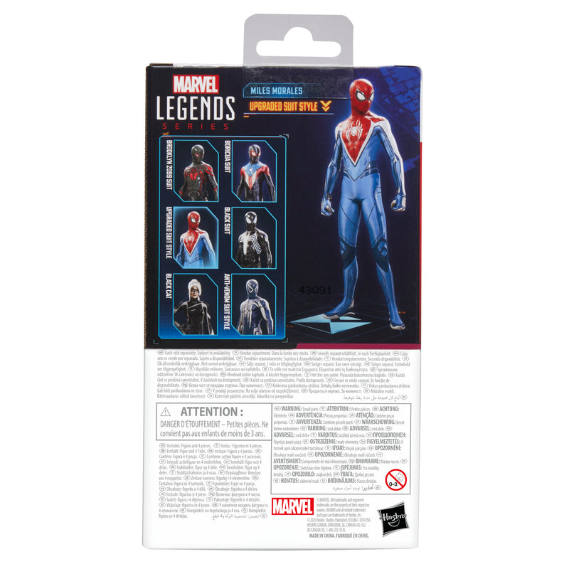 Marvel Legends Series Gamerverse Miles Morales Upgraded Suit Style (preorder June 2025) - Collectables > Action Figures > toy -  Hasbro