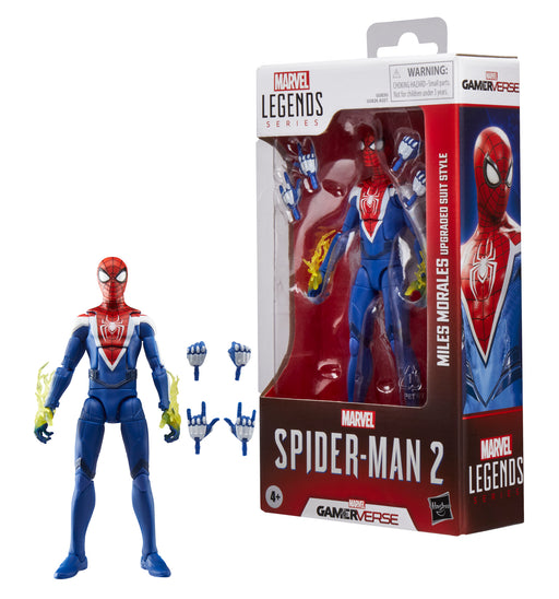 Marvel Legends Series Gamerverse Miles Morales Upgraded Suit Style (preorder June 2025) - Collectables > Action Figures > toy -  Hasbro