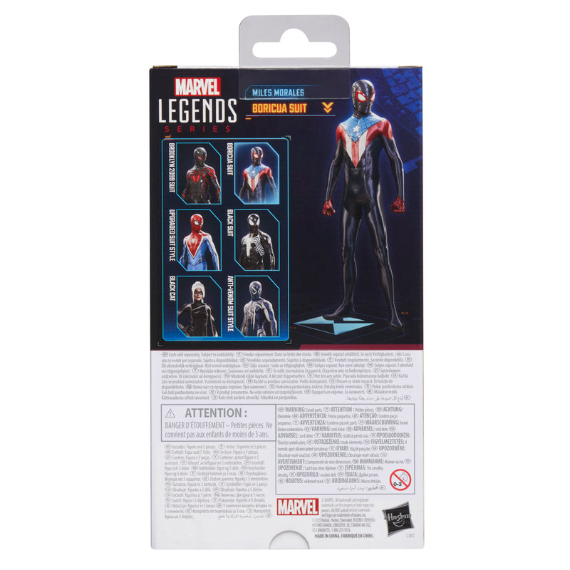 Marvel Legends Series Gamerverse Miles Morales Boricua Suit  (preorder June 2025) - Collectables > Action Figures > toy -  Hasbro