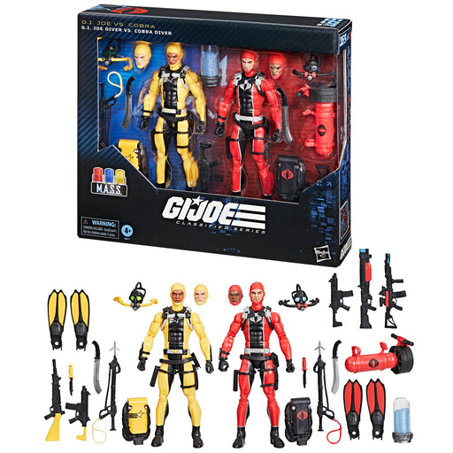 G.I. Joe Classified Series #169 G.I. Joe Diver Vs. Cobra Diver - Exclusive - Collectables > Action Figures > toys -  Hasbro