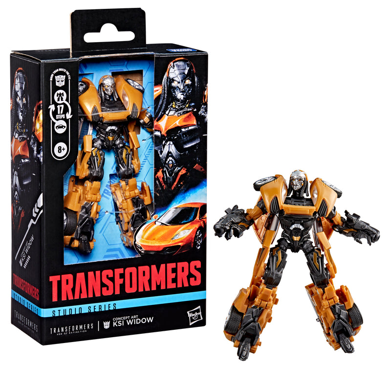 Transformers Studio Series Transformers: Age of Extinction Deluxe Class - Concept Art KSI Widow (preorder Nov 2025) - Action & Toy Figures -  Hasbro