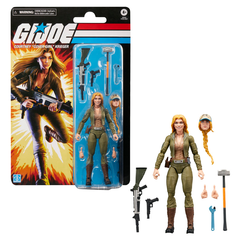 G.I. Joe Classified Series Retro Cardback Courtney “Cover Girl” Krieger  (preorder Oct 2025) - Collectables > Action Figures > toys -  Hasbro