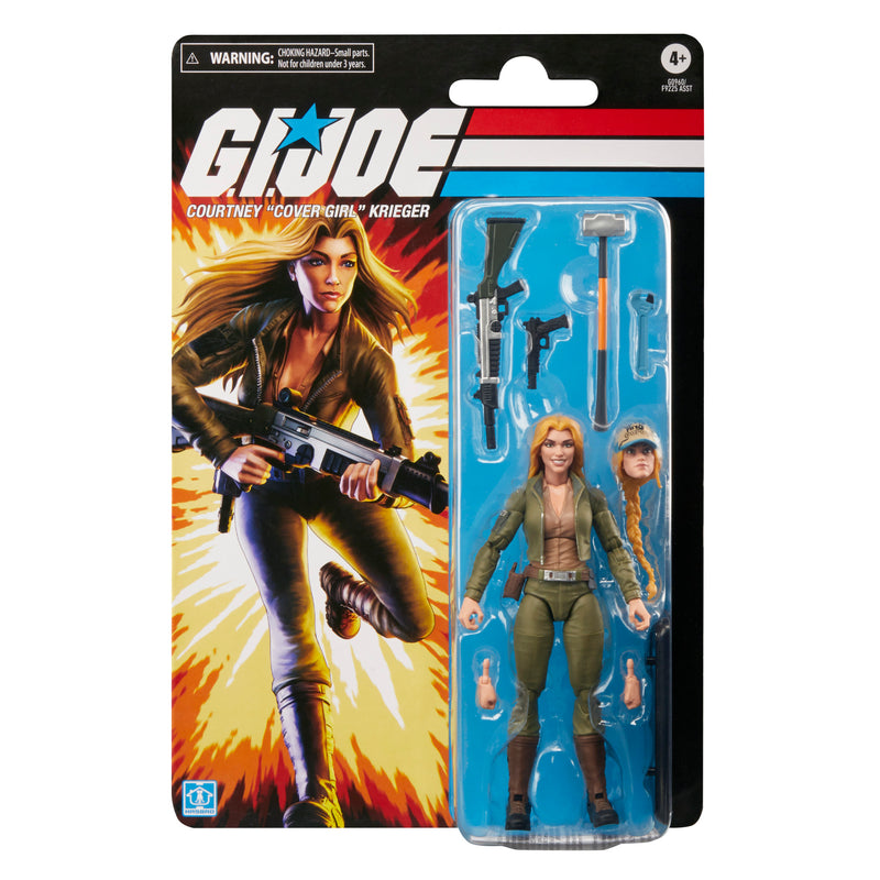G.I. Joe Classified Series Retro Cardback Courtney “Cover Girl” Krieger  (preorder Oct 2025) - Collectables > Action Figures > toys -  Hasbro