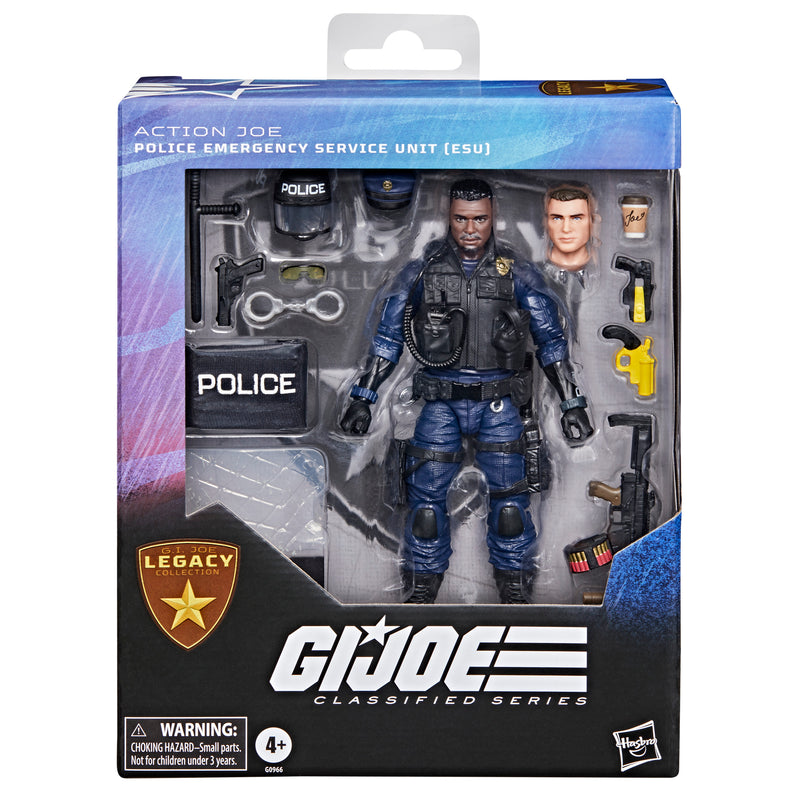 G.I. Joe Classified Series Legacy Collection: Action Joe — Police Emergency Service Unit (ESU)  (preorder Dec 2025) - Collectables > Action Figures > toys -  Hasbro
