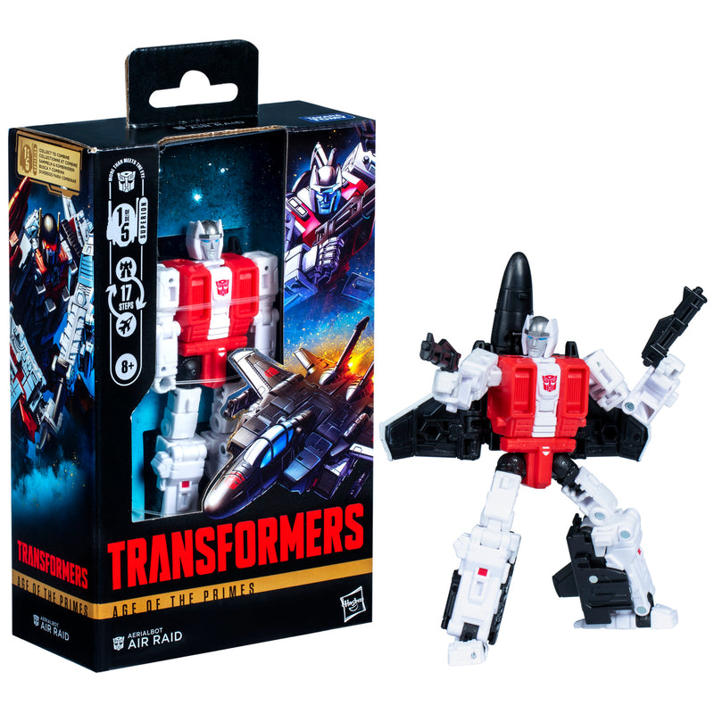 Transformers Age of the Primes Deluxe Class Aerialbot Air Raid - Action figure -  Hasbro