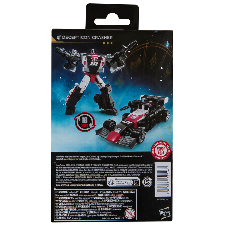 Transformers Age of the Primes Deluxe Class Decepticon Crasher (preorder Oct 2025) - Collectables > Action Figures > toy -  Hasbro