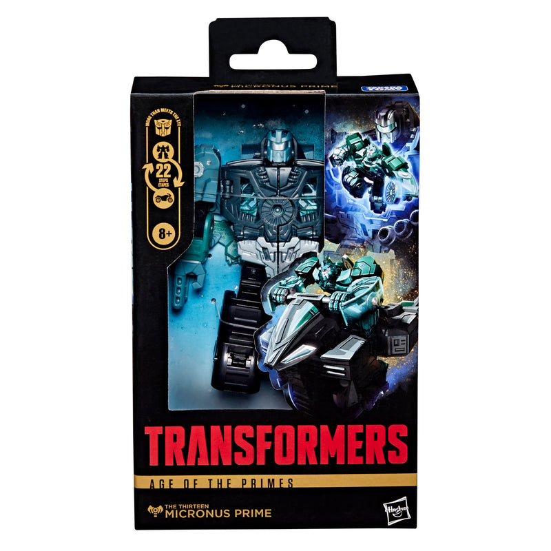 Transformers Age of the Primes The Thirteen Micronus Prime (preorder Nov 2025) - Action & Toy Figures -  Hasbro