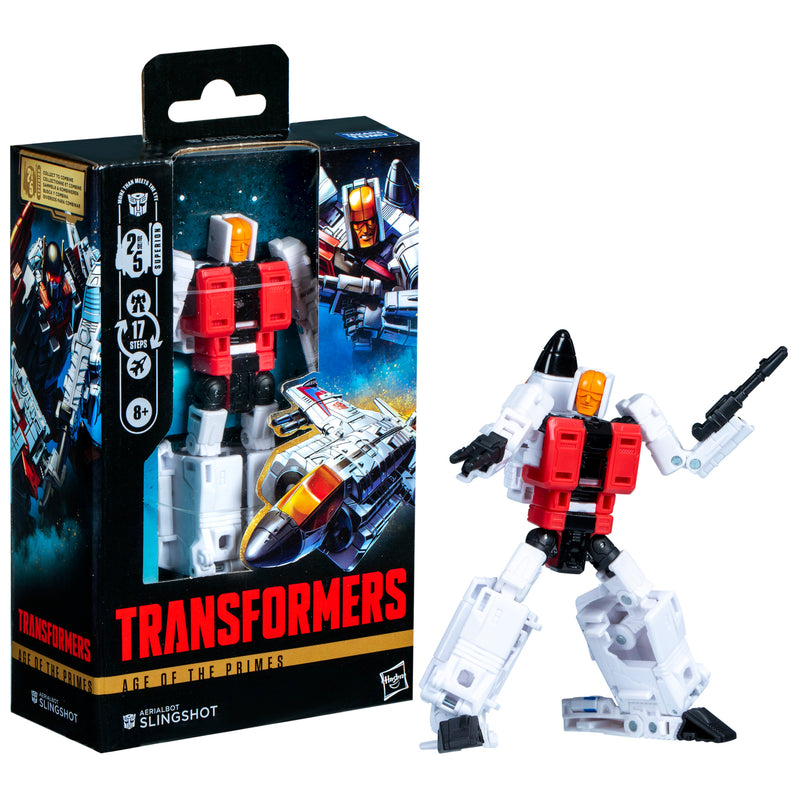 Transformers Age of the Primes Deluxe Class Aerialbot Slingshot - Action figure -  Hasbro