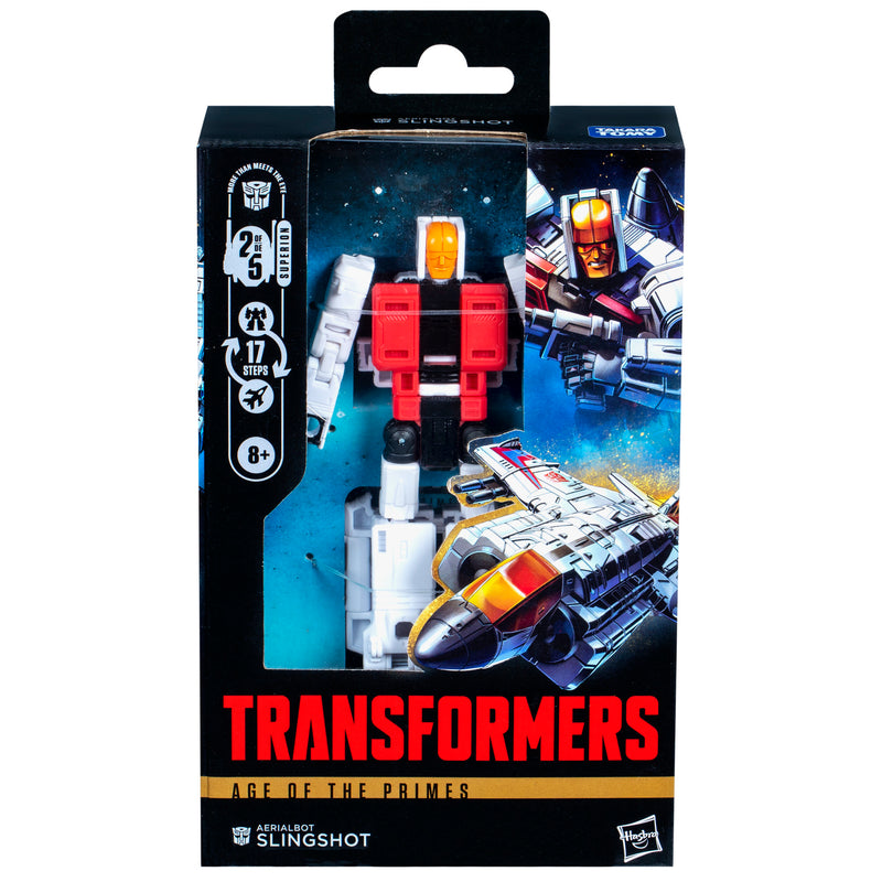 Transformers Age of the Primes Deluxe Class Aerialbot Slingshot - Action figure -  Hasbro