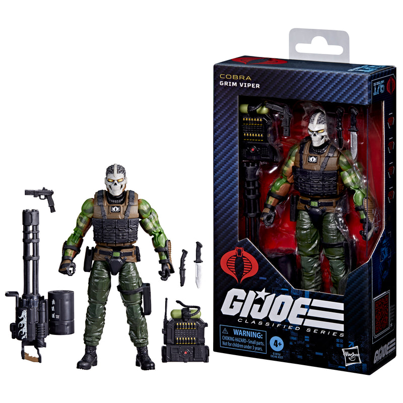 G.I. Joe Classified Series #176 Grim Viper (Preorder Q1 2026) - Collectables > Action Figures > toys -  Hasbro