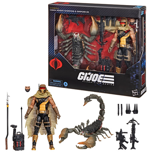 G.I. Joe Classified Series #180 Cobra Desert Scorpion & SKRP10N-25 (Preorder Q1 2026) - Collectables > Action Figures > toys -  Hasbro
