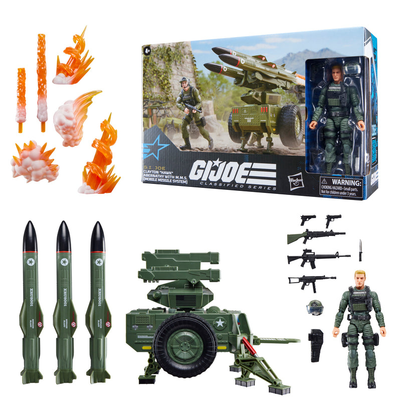 G.I. Joe Classified Series #182 Clayton “Hawk” Abernathy with M.M.S. (Mobile Missile System)  (preorder Dec 2025) - Collectables > Action Figures > toys -  Hasbro