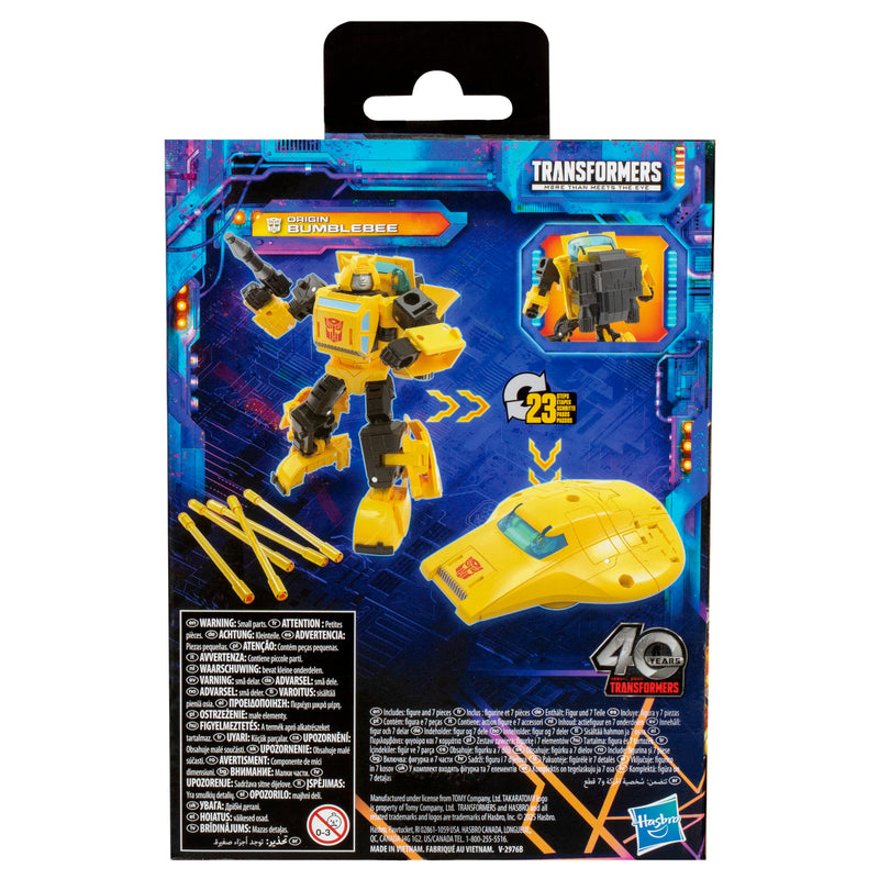 Transformers Legacy Deluxe Class Origin Bumblebee - Collectables > Action Figures > toys -  Hasbro