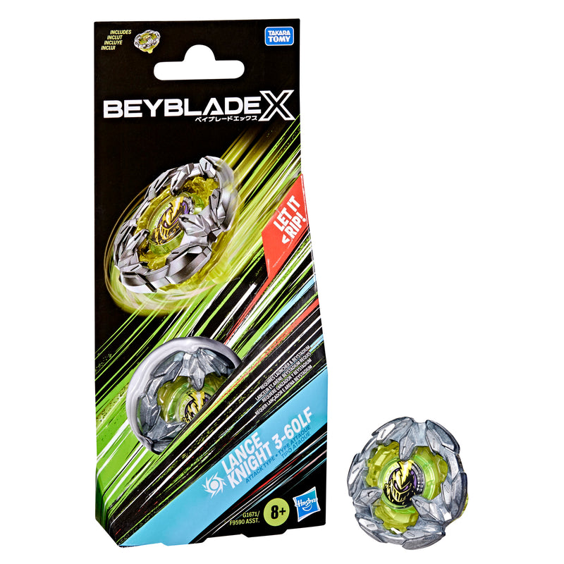 Beyblade X Lance Knight 3-60LF Booster Pack - Collectables > Action Figures > toys -  Hasbro