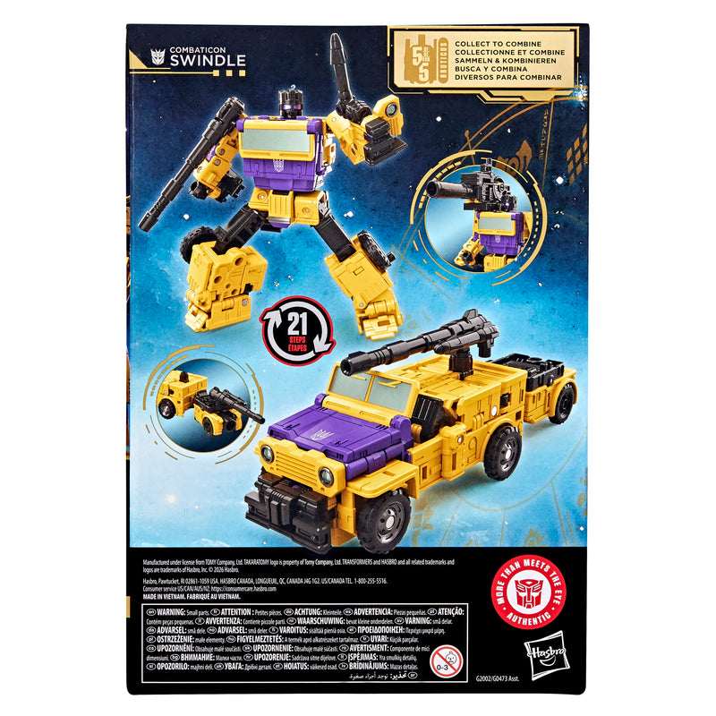 Transformers Age of the Primes Voyager Class Combaticon Swindle - Collectables > Action Figures > toy -  Hasbro