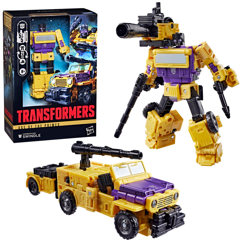 Transformers Age of the Primes Voyager Class Combaticon Swindle - Collectables > Action Figures > toy -  Hasbro