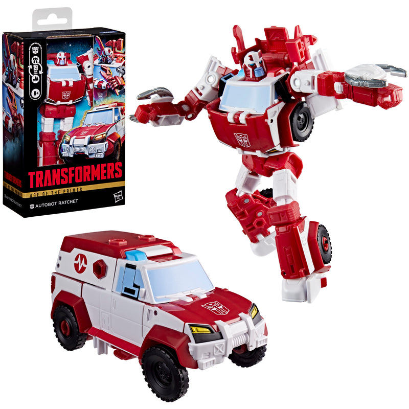 Transformers Age of the Primes Deluxe Class Autobot Ratchet (Preorder May 2026) - Collectables > Action Figures > toys -  Hasbro