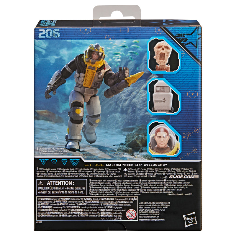 G.I. Joe Classified Series #206 Malcom "Deep Six" Willoughby - Collectables > Action Figures > toys -  Hasbro