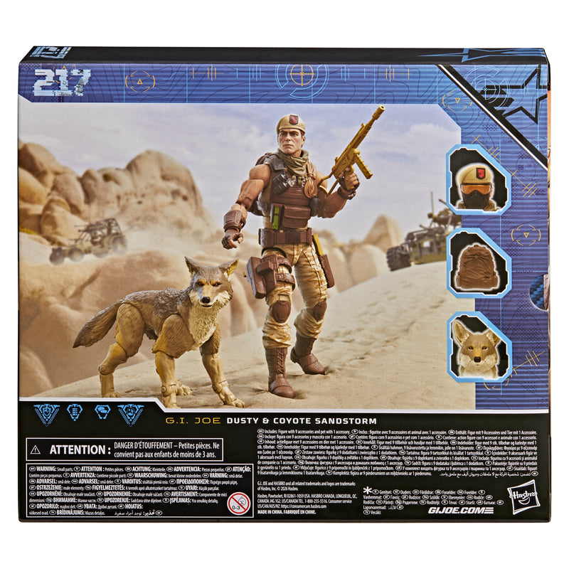 G.I. Joe Classified Series #217 Dusty & Coyote Sandstorm - Collectables > Action Figures > toys -  Hasbro