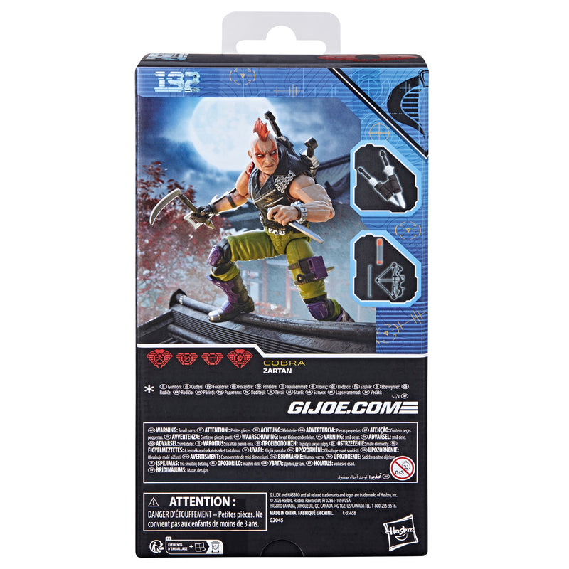 G.I. Joe Classified Series #192 Ninja Force Zartan - Exclusive (Preorder Jul 2026) - Collectables > Action Figures > toys -  Hasbro