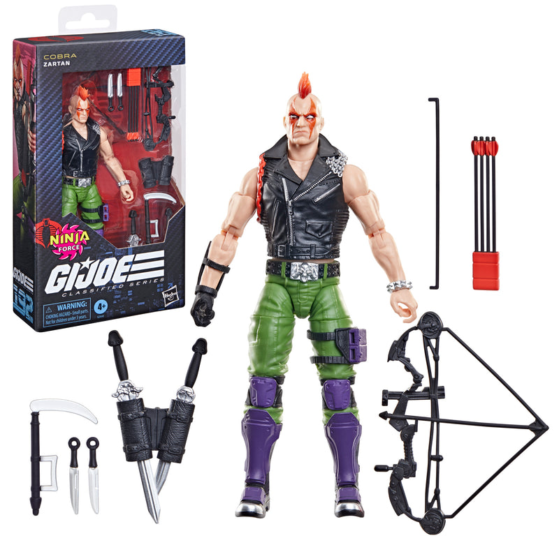 G.I. Joe Classified Series #192 Ninja Force Zartan - Exclusive (Preorder Jul 2026) - Collectables > Action Figures > toys -  Hasbro