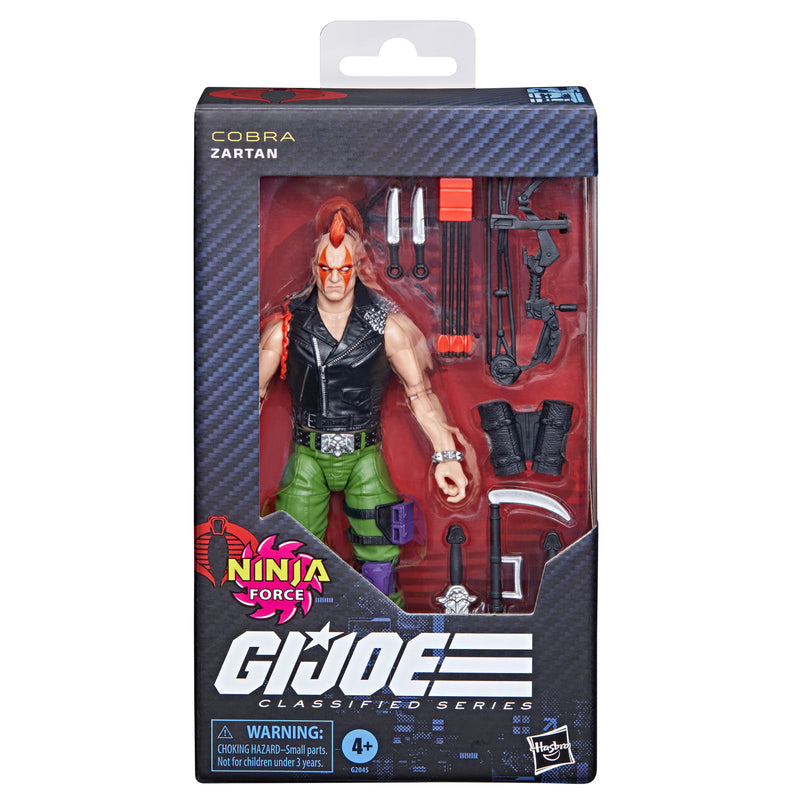 G.I. Joe Classified Series #192 Ninja Force Zartan - Exclusive (Preorder Jul 2026) - Collectables > Action Figures > toys -  Hasbro
