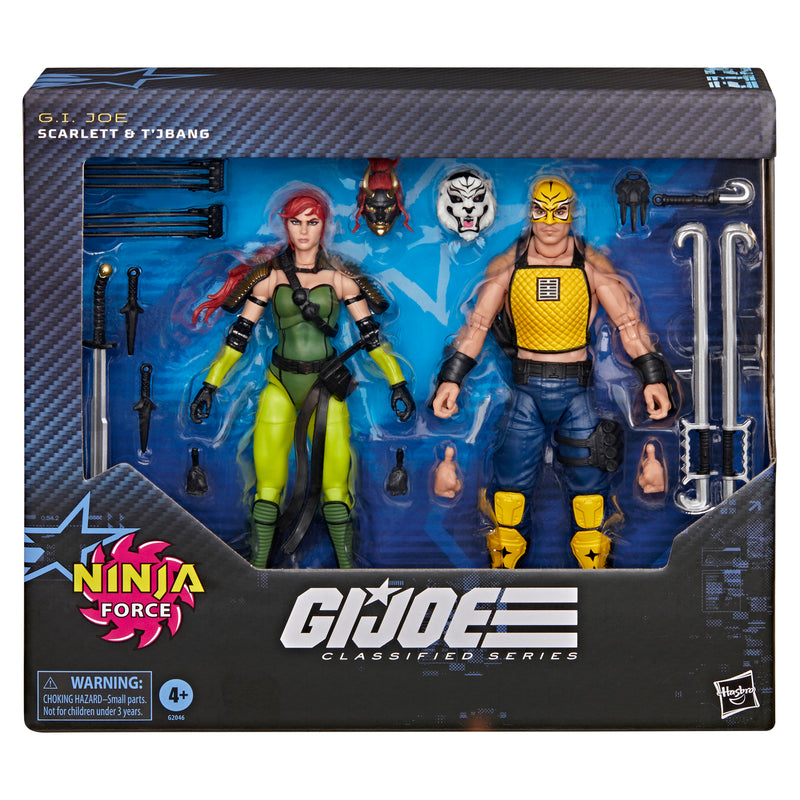 G.I. Joe Classified Series #212 Ninja Force Scarlett and T'Jbang - Collectables > Action Figures > toys -  Hasbro