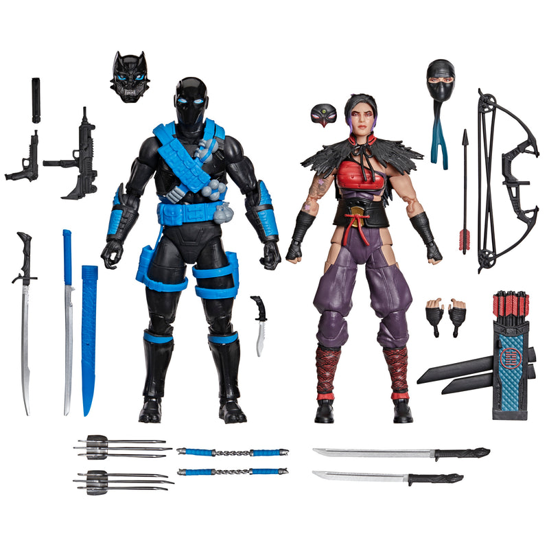 G.I. Joe Classified Series #223 Ninja Force Snake Eyes & Kim "Jinx" Arashikage - Exclusive - Collectables > Action Figures > toys -  Hasbro