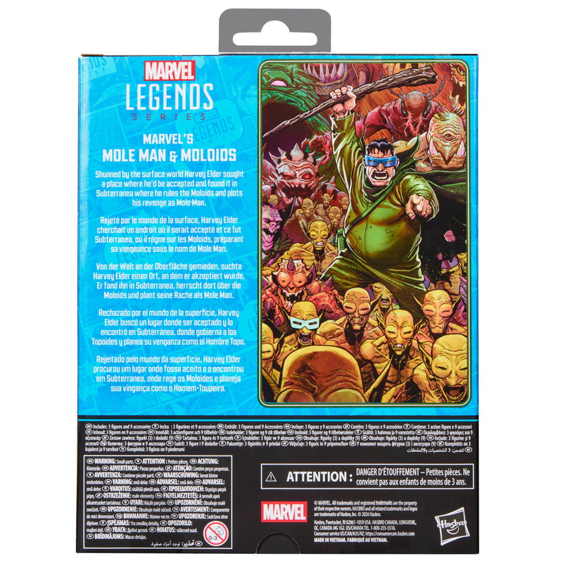 Marvel Legends Series Marvel's Mole Man & Moloids