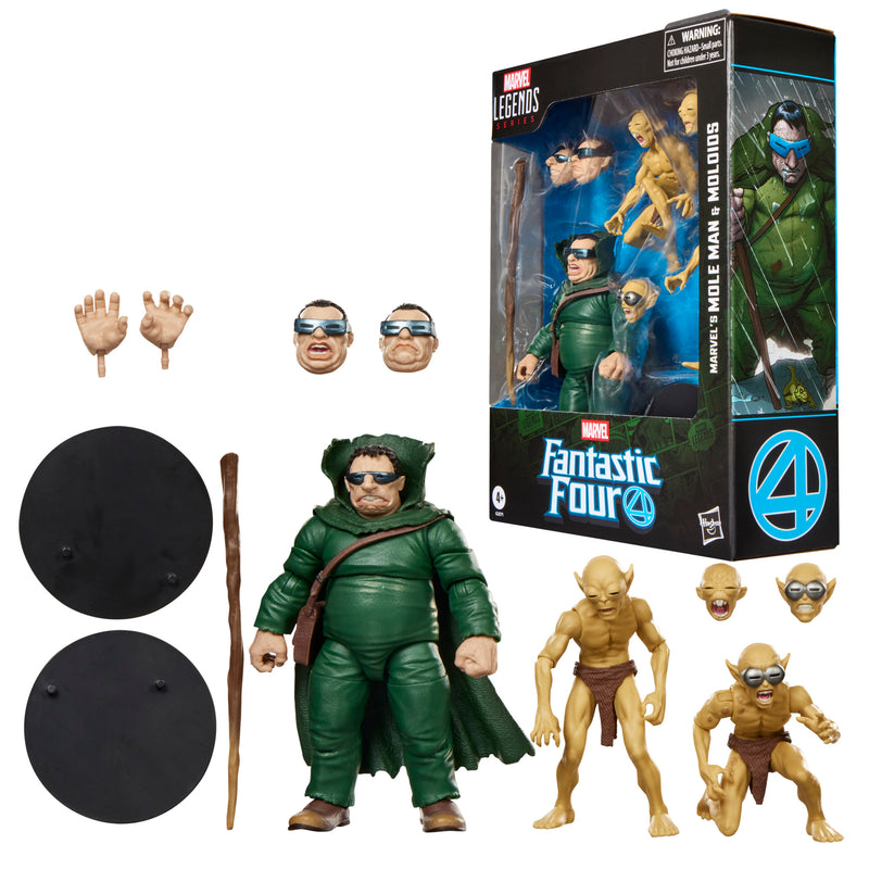 Marvel Legends Series Marvel's Mole Man & Moloids