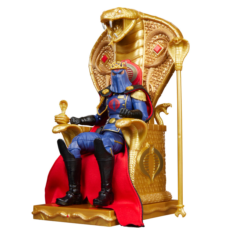 G.I. Joe Classified Series #221 Cobra Commander in dress uniform & throne - Collectables > Action Figures > toys -  Hasbro