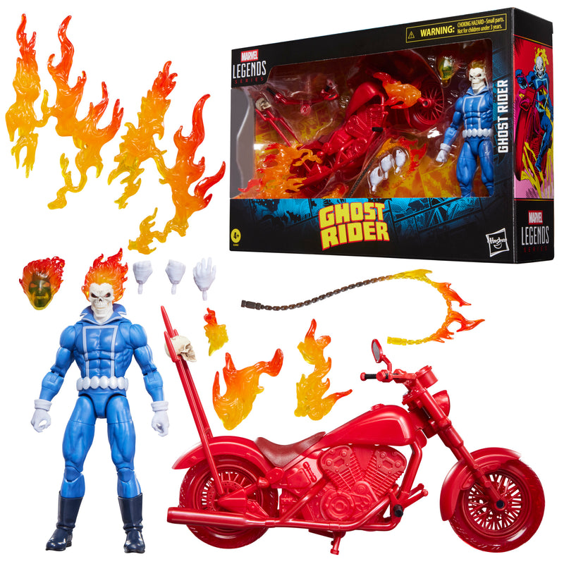 Marvel Legends Series Ghost Rider Johnny Blaze with Motorcycle (Preorder Apr 2026) - Collectables > Action Figures > toys -  Hasbro