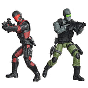 G.I. Joe Classified Series #218 Snake Eyes & Varmint ATV Vs. Stealth Viper & Cobra Stealth Flight Pod (Trubble Bubble) - Collectables > Action Figures > toys -  Hasbro
