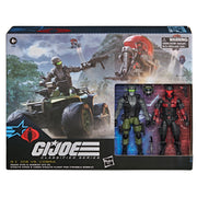 G.I. Joe Classified Series #218 Snake Eyes & Varmint ATV Vs. Stealth Viper & Cobra Stealth Flight Pod (Trubble Bubble) - Collectables > Action Figures > toys -  Hasbro
