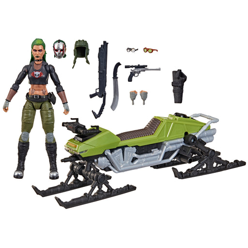 G.I. Joe Classified Series #194 Zanya and Dreadnok Chameleon (Swamp Skier) Vehicle (Preorder May 2026) - Collectables > Action Figures > toys -  Hasbro