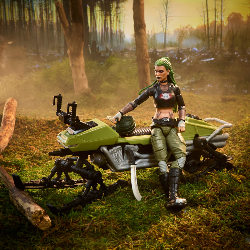 G.I. Joe Classified Series #194 Zanya and Dreadnok Chameleon (Swamp Skier) Vehicle (Preorder May 2026) - Collectables > Action Figures > toys -  Hasbro