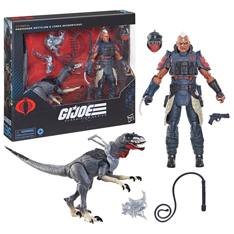 G.I. Joe Classified Series #196 Professor Rottclaw & Cobra Deinonychus (Preorder May 2026) - Collectables > Action Figures > toys -  Hasbro