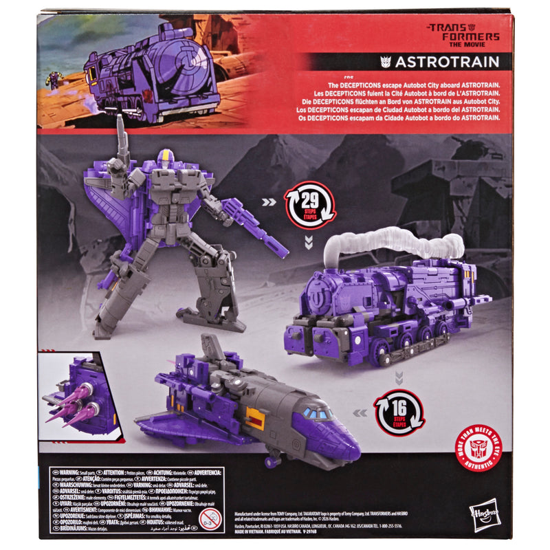 The Transformers: The Movie Leader Class Astrotrain (Preorder Jun 2026) - Collectables > Action Figures > toys -  Hasbro