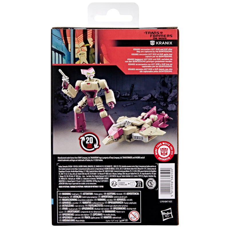 The Transformers: The Movie Deluxe Class Kranix (Preorder Sep 2026) - Collectables > Action Figures > toys -  Hasbro