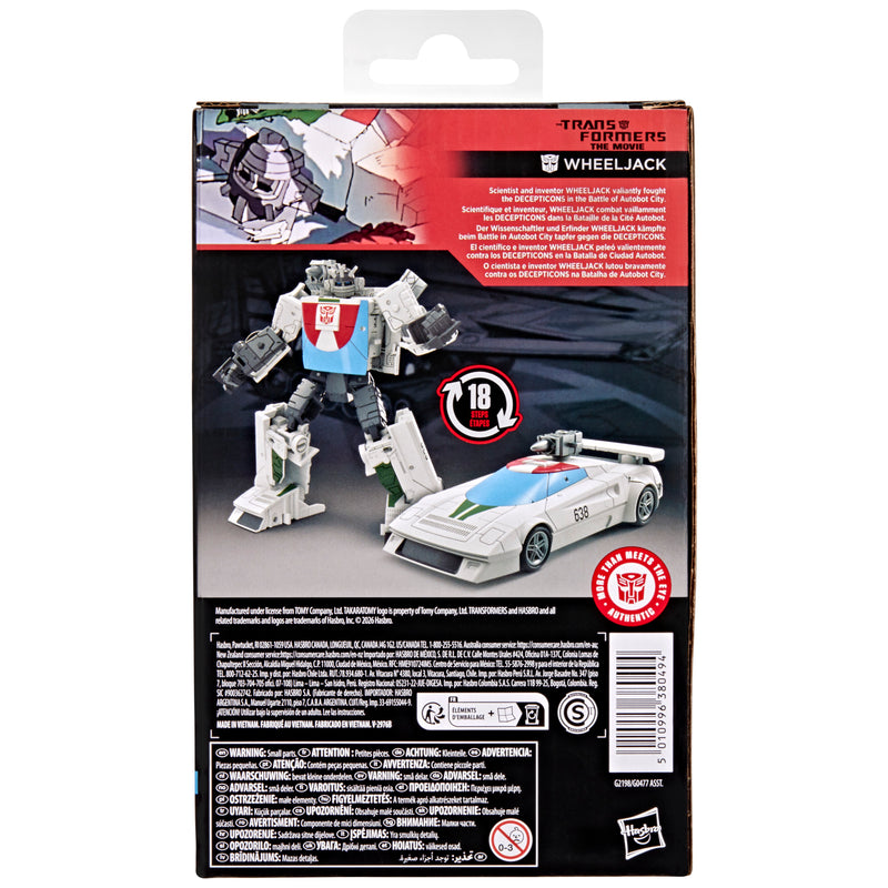 The Transformers: The Movie Deluxe Class Wheeljack (Preorder Jul 2026) - Collectables > Action Figures > toys -  Hasbro