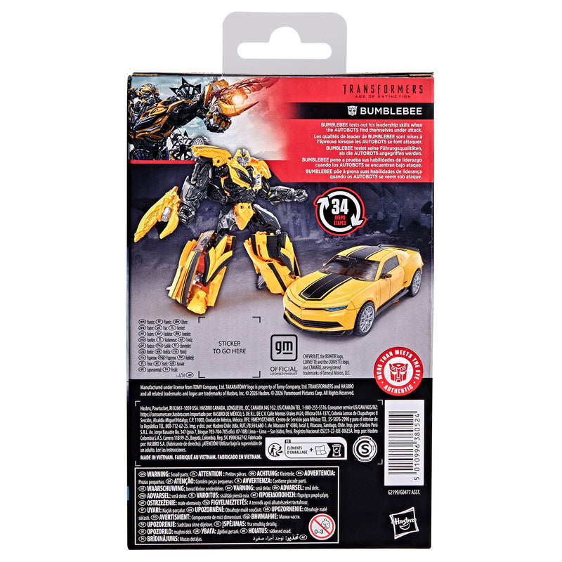 Transformers Studio Series Transformers: Age of Extinction Deluxe Class Bumblebee (Preorder Oct 2026) - Collectables > Action Figures > toys -  Hasbro